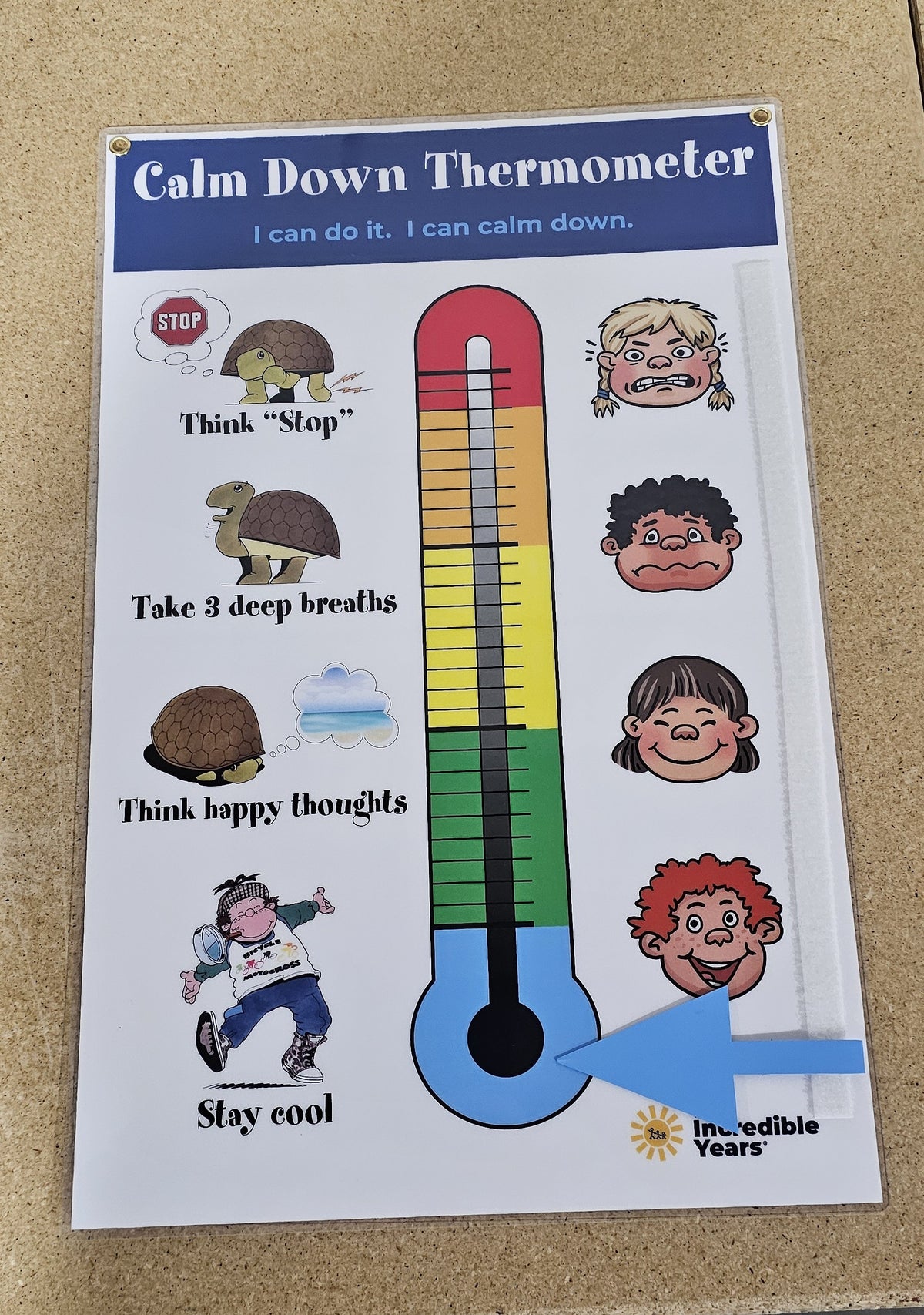 Poster – Calm Down Thermometer