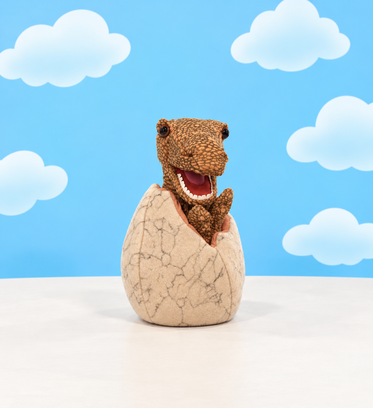 Dinosaur with Egg Puppet