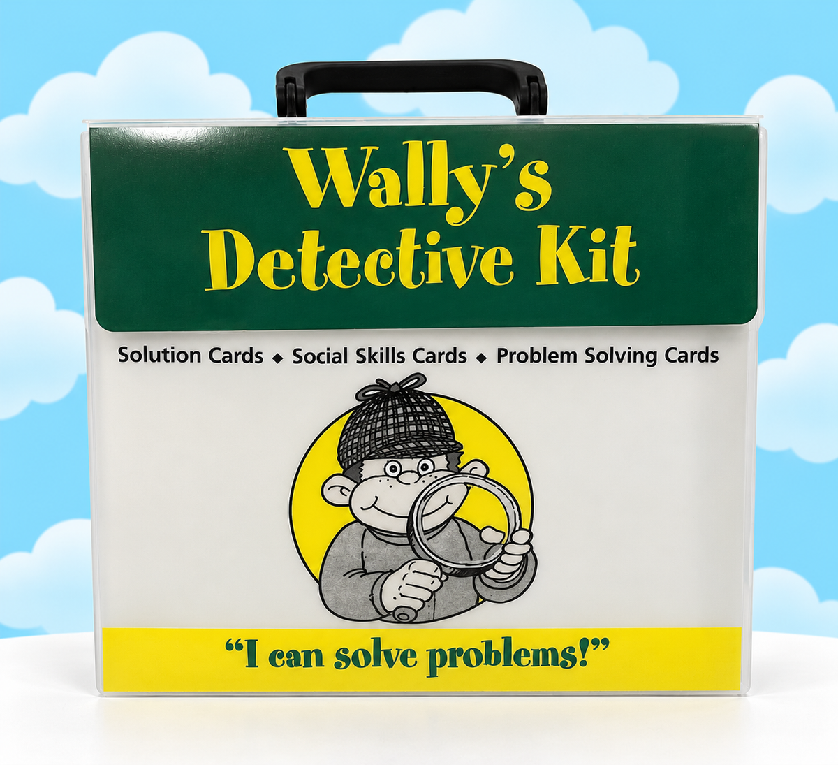 Wally’s Detective Kit: Laminated Cue Cards Box