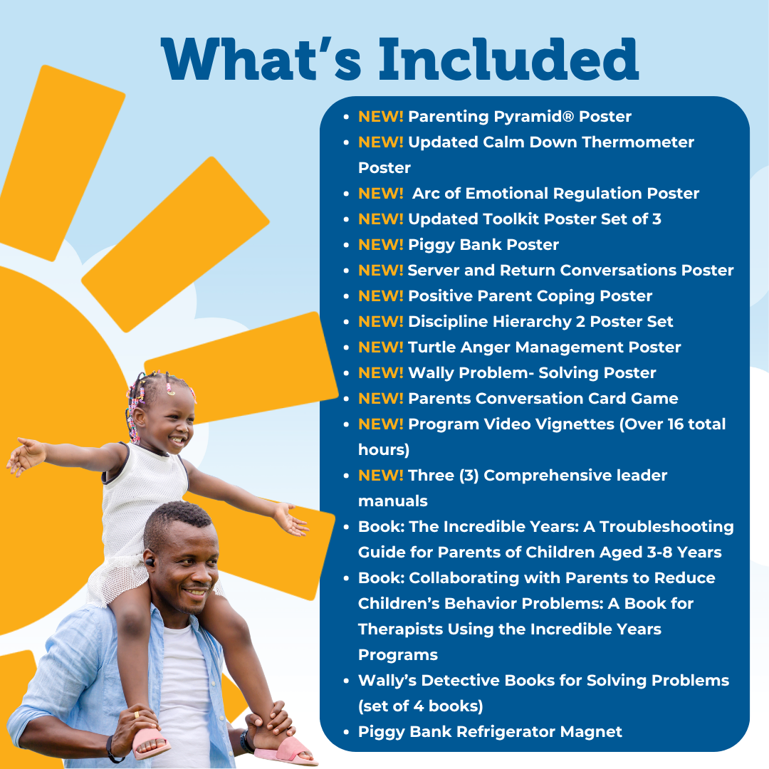 Preschool Parenting Program 2.0 (Basic) Complete Delivery Kit
