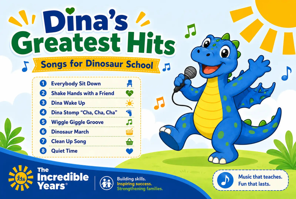 Dina’s Greatest Hits - Songs for Dinosaur School