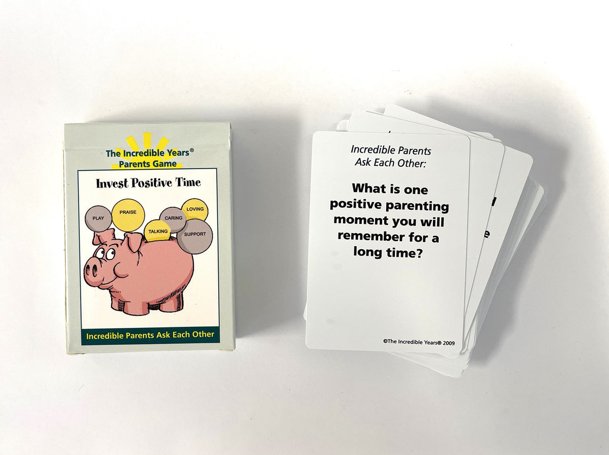 
              Card Game: Incredible Parents Conversation Cards